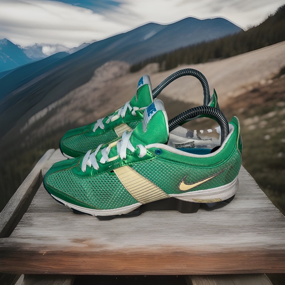 Nike Zoom Midfit Zoom Y2K Electric Green Sz Women's 8.5 Or Men's 7 Shoes Gym Fit